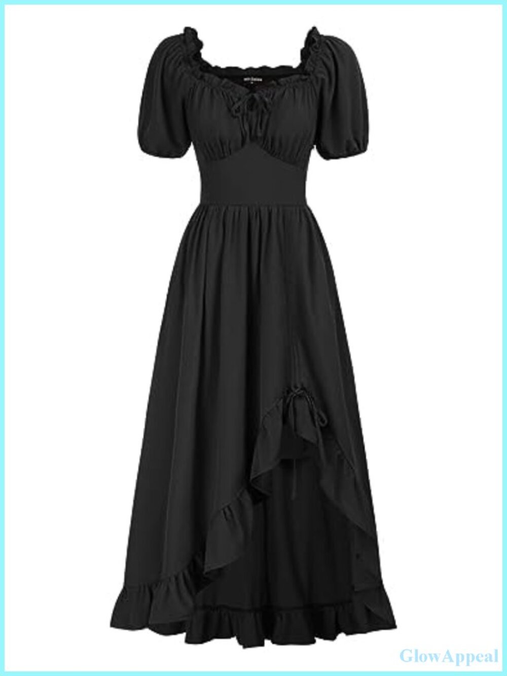 Women's Corset Renaissance Dress Victorian Costume High Low